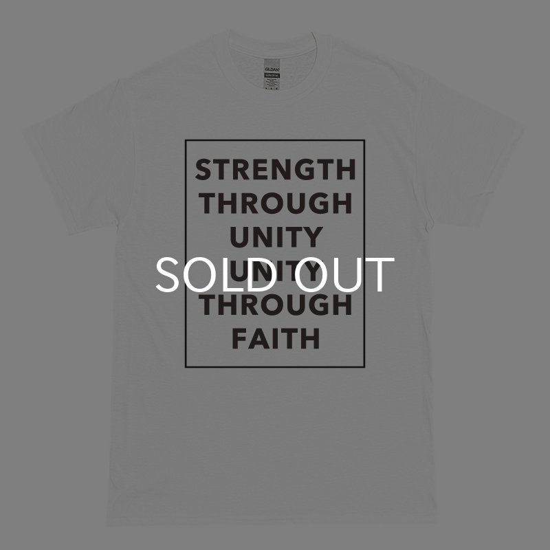 画像1: STRENGTH THROUGH UNITY Tシャツ (WHITE) (1)