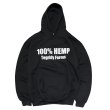 画像1: 【SALE】100% HEMP TEGRIDY FARMS HOODIE (BLACK) (1)