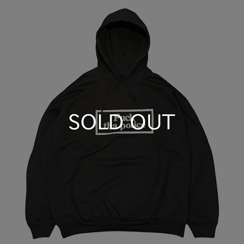 画像1: FUCK THA POLICE HOODIE (BLACK) (1)