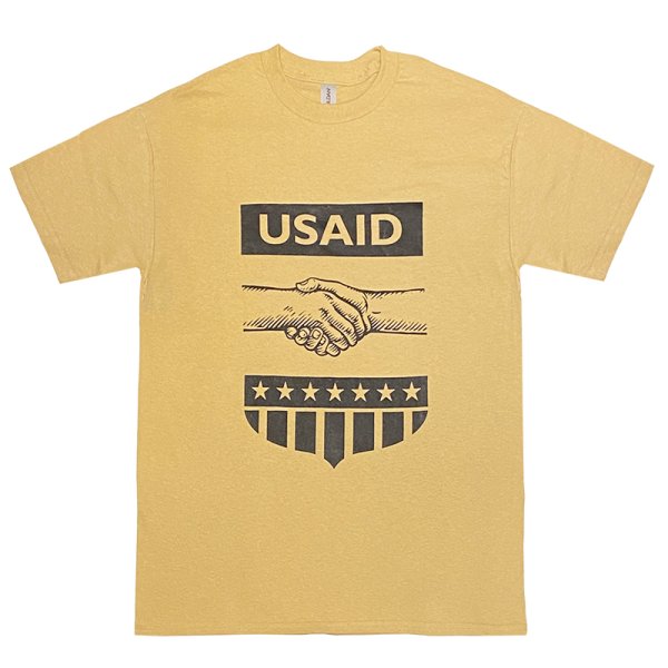 画像1: USAID Tシャツ / SEAL (TAN) (1)