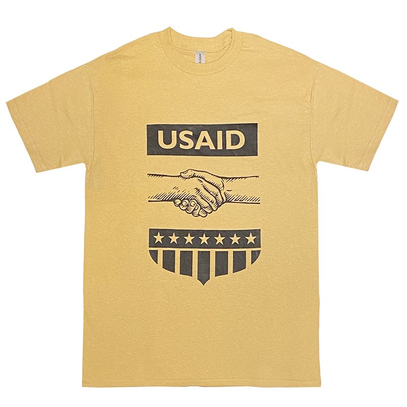 画像1: USAID Tシャツ / SEAL (TAN) (1)