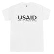 画像1: USAID Tシャツ / LOGO (WHITE) (1)