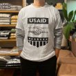 画像2: USAID Tシャツ / SEAL (WHITE) (2)