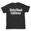 画像1: VENICE BEACH CALIFORNIA Tシャツ (BLACK) (1)