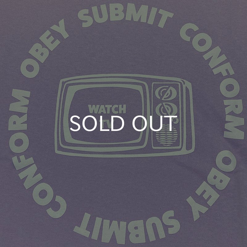 画像2: 【SALE】WATCH TV Tシャツ (LIGHT PURPLE) (2)