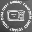 画像2: WATCH TV Tシャツ (SUMI BLACK) (2)