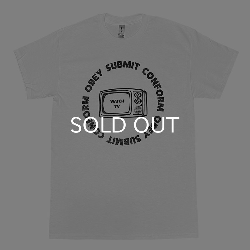 画像1: WATCH TV Tシャツ (WHITE) (1)