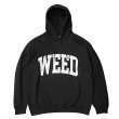 画像1: WEED HOODIE (BLACK) (1)