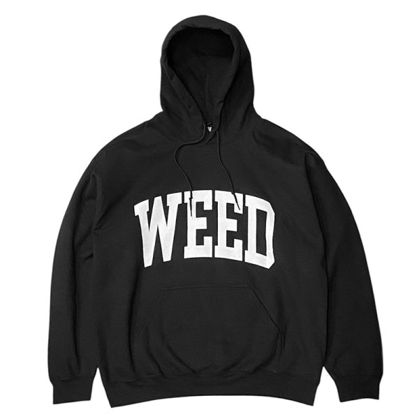 画像1: WEED HOODIE (BLACK) (1)