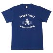 画像1: WISH YOU WERE HERE Tシャツ (CLASSIC BLUE) (1)