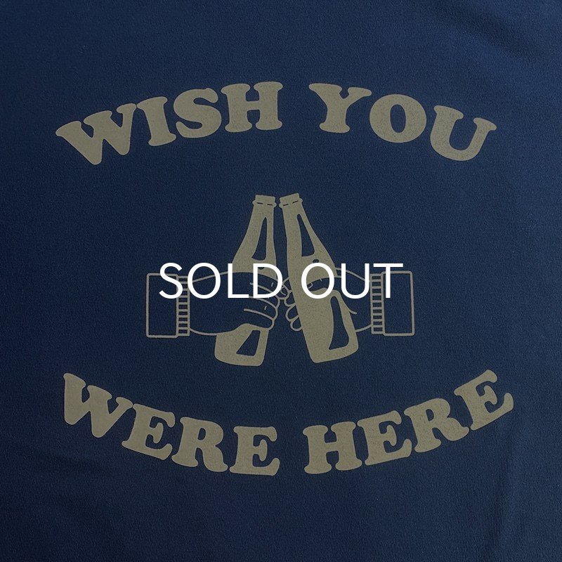 画像2: 【SALE】WISH YOU WERE HERE Tシャツ (CLASSIC BLUE) (2)