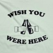 画像2: WISH YOU WERE HERE Tシャツ (FROST GREEN) (2)