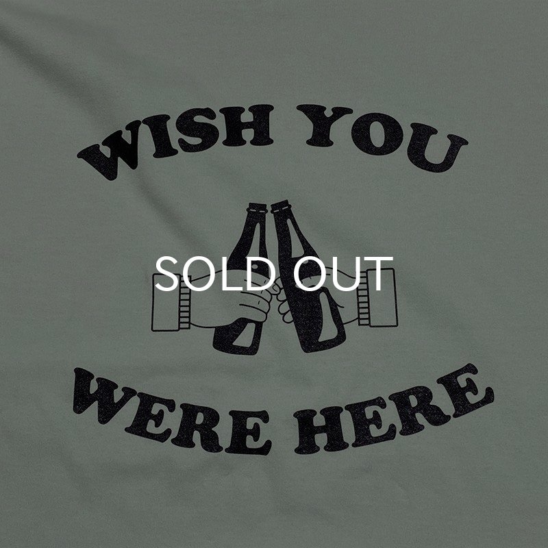 画像2: WISH YOU WERE HERE Tシャツ (FROST GREEN) (2)