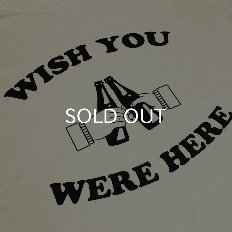 画像2: WISH YOU WERE HERE Tシャツ (FROST YELLOW) (2)