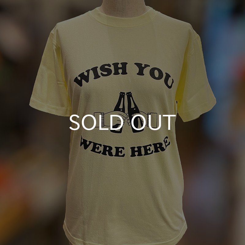 画像3: WISH YOU WERE HERE Tシャツ (FROST YELLOW) (3)