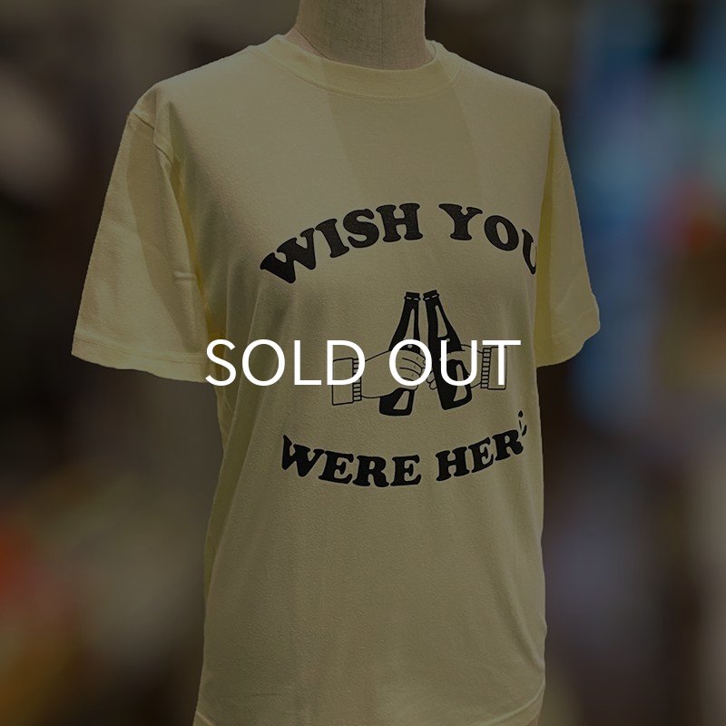 画像4: WISH YOU WERE HERE Tシャツ (FROST YELLOW) (4)