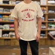 画像4: WISH YOU WERE HERE Tシャツ (NATURAL/BORDEAUX) (4)