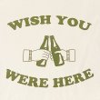 画像2: WISH YOU WERE HERE Tシャツ (NATURAL/OLIVE) (2)