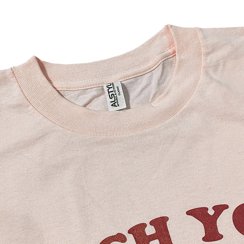 画像3: WISH YOU WERE HERE Tシャツ (PINK/BORDEAUX) (3)
