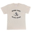 画像1: WISH YOU WERE HERE Tシャツ (SAND) (1)