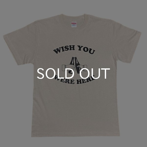 画像1: WISH YOU WERE HERE Tシャツ (SAND) (1)