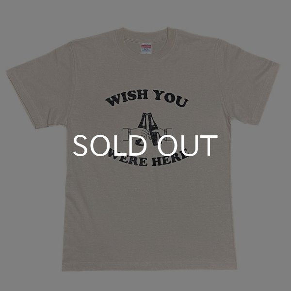 画像1: WISH YOU WERE HERE Tシャツ (SAND) (1)