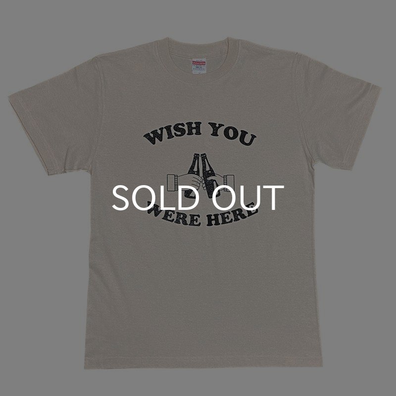 画像1: WISH YOU WERE HERE Tシャツ (SAND) (1)