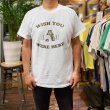画像3: WISH YOU WERE HERE Tシャツ (WHITE/OLIVE) (3)