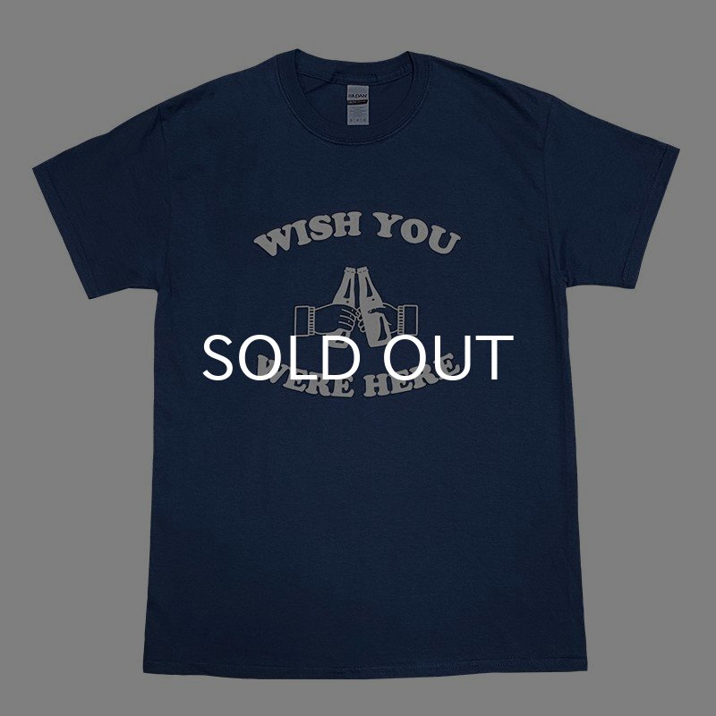 画像1: WISH YOU WERE HERE Tシャツ (BLUE DUSK) (1)