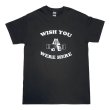 画像1: WISH YOU WERE HERE Tシャツ (BLACK) (1)