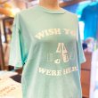 画像3: WISH YOU WERE HERE Tシャツ (CELADON) (3)