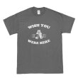 画像1: WISH YOU WERE HERE Tシャツ (CHARCOAL) (1)