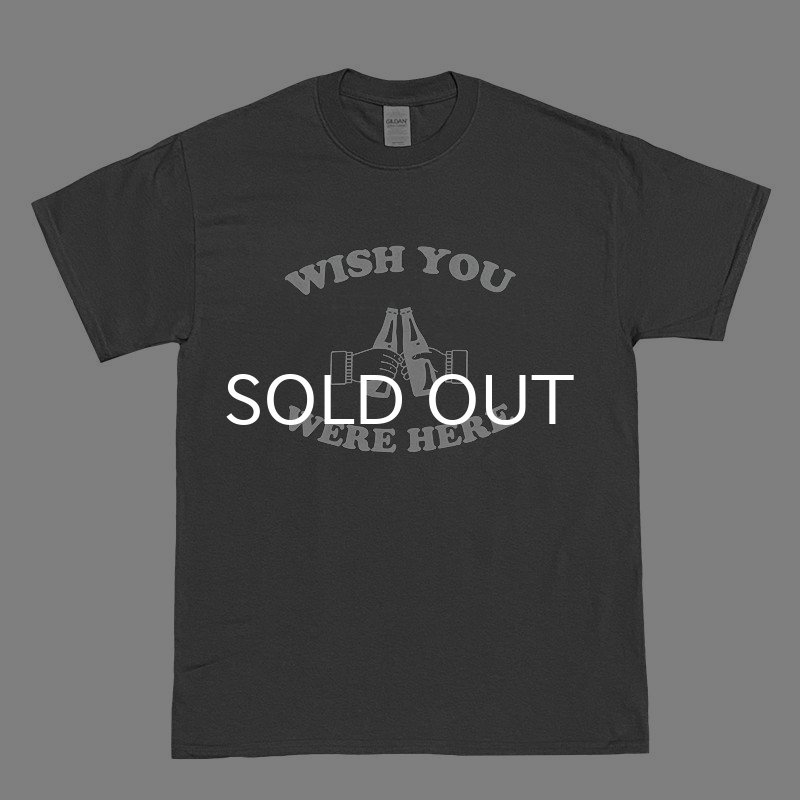 画像1: WISH YOU WERE HERE Tシャツ (CHARCOAL) (1)