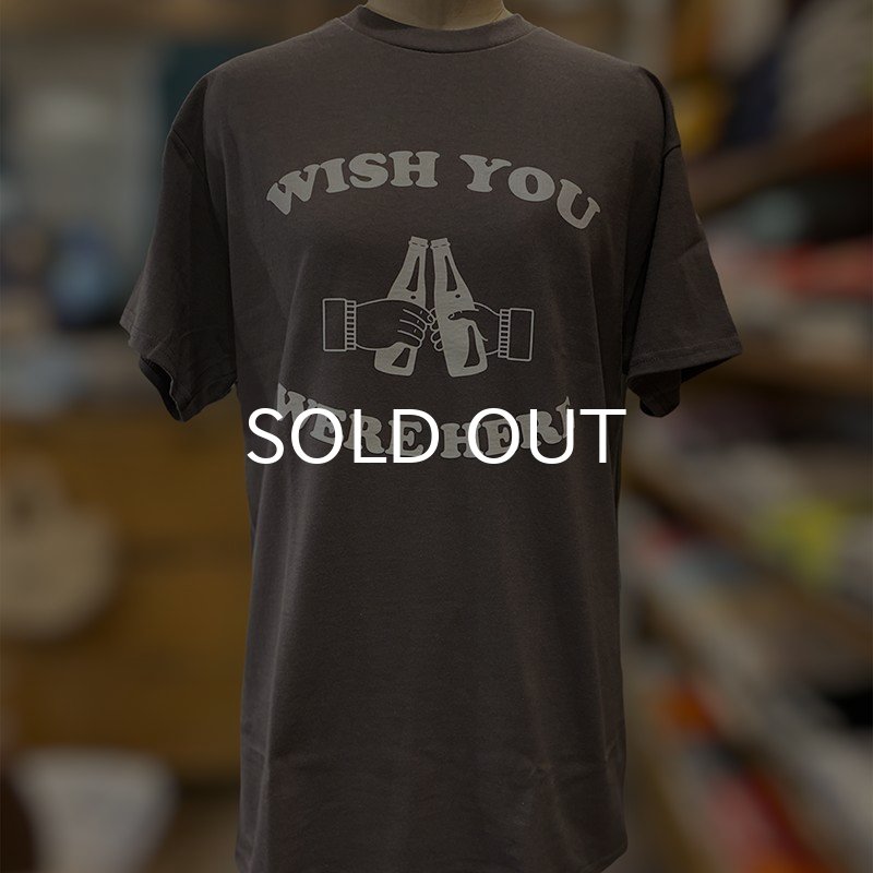 画像2: WISH YOU WERE HERE Tシャツ (CHARCOAL) (2)