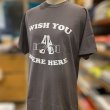 画像3: WISH YOU WERE HERE Tシャツ (CHARCOAL) (3)