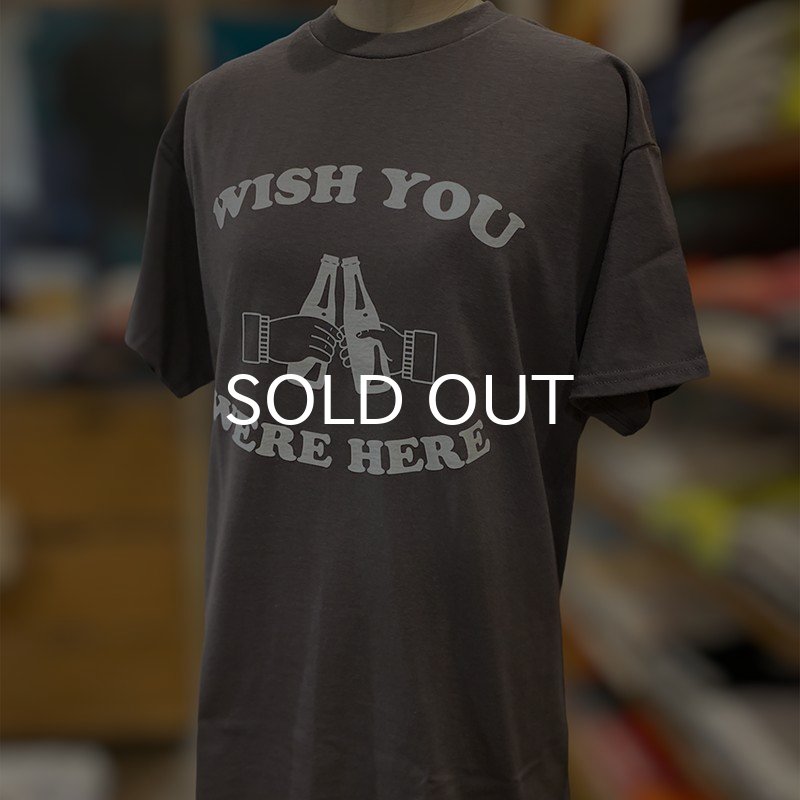 画像3: WISH YOU WERE HERE Tシャツ (CHARCOAL) (3)