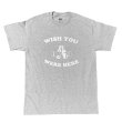 画像1: WISH YOU WERE HERE Tシャツ (GREY) (1)