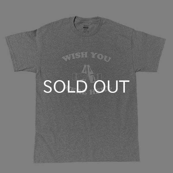 画像1: WISH YOU WERE HERE Tシャツ (GREY) (1)