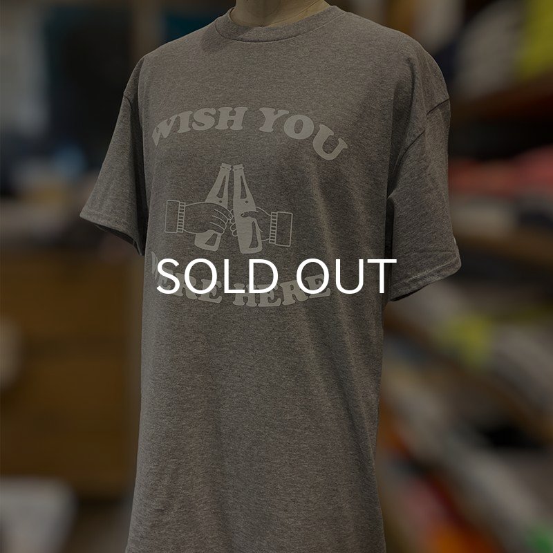 画像2: WISH YOU WERE HERE Tシャツ (GREY) (2)