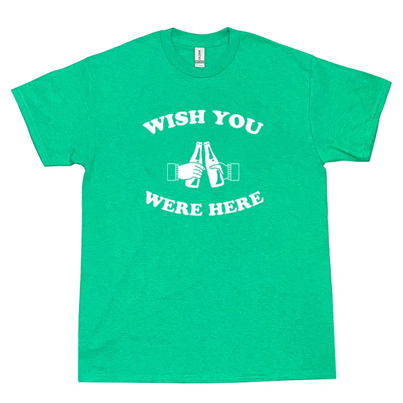 画像1: WISH YOU WERE HERE Tシャツ (HEATHER IRISH) (1)