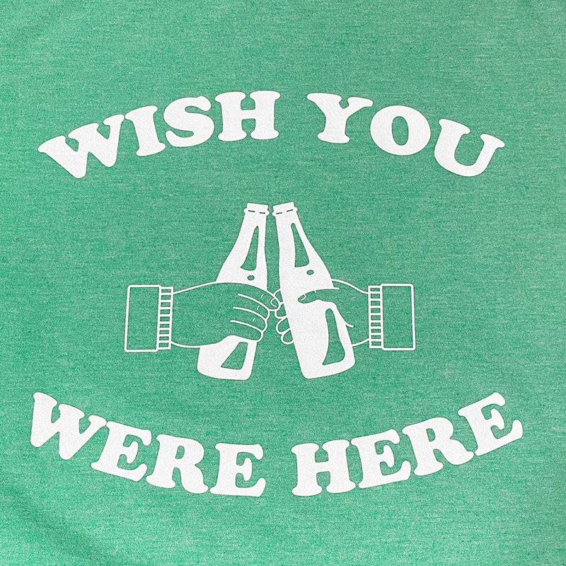 画像2: WISH YOU WERE HERE Tシャツ (HEATHER IRISH) (2)