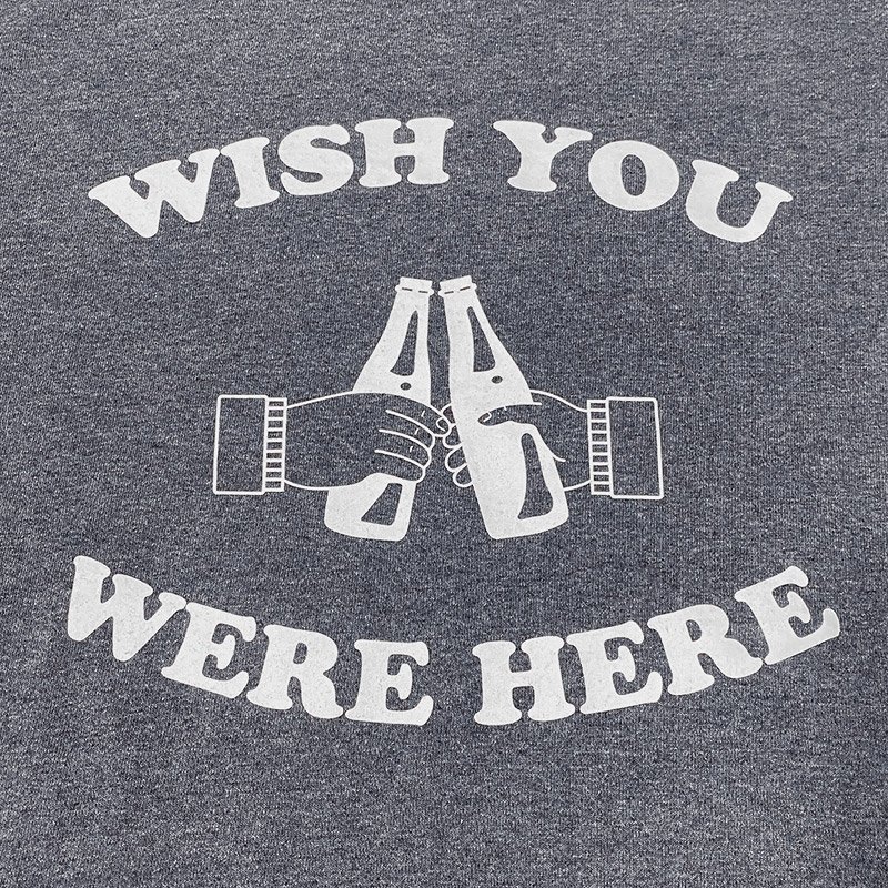 画像2: WISH YOU WERE HERE Tシャツ (HEATHER NAVY) (2)
