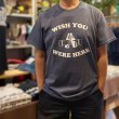 画像4: WISH YOU WERE HERE Tシャツ (HEATHER NAVY) (4)