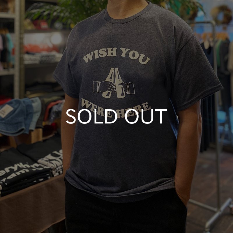 画像5: WISH YOU WERE HERE Tシャツ (HEATHER NAVY) (5)