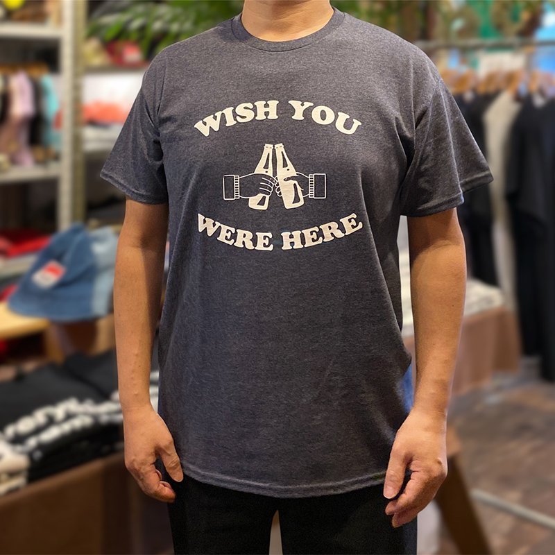 画像6: WISH YOU WERE HERE Tシャツ (HEATHER NAVY) (6)