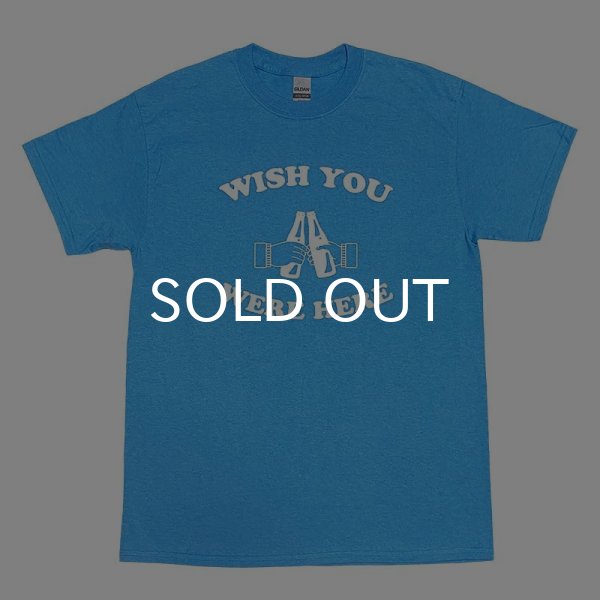 画像1: WISH YOU WERE HERE Tシャツ (HEATHER SAPPHIRE) (1)