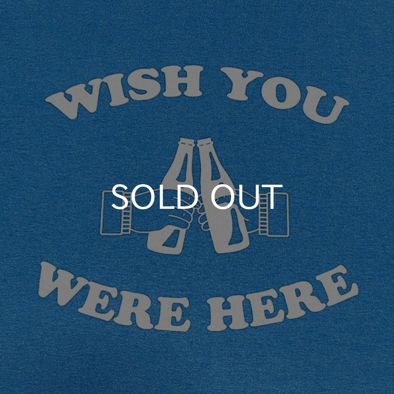 画像2: WISH YOU WERE HERE Tシャツ (HEATHER SAPPHIRE) (2)