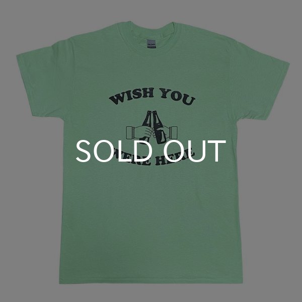 画像1: WISH YOU WERE HERE Tシャツ (MINT GREEN) (1)