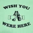 画像2: WISH YOU WERE HERE Tシャツ (MINT GREEN) (2)