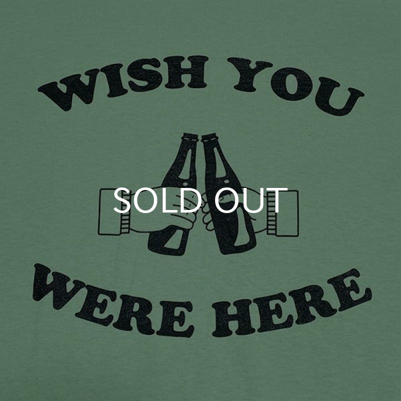 画像2: WISH YOU WERE HERE Tシャツ (MINT GREEN) (2)